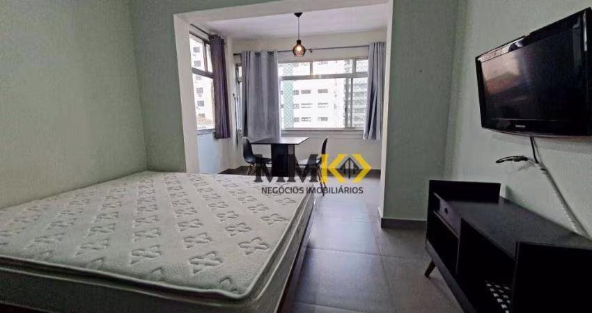 Apartamento com 1 dormitório à venda, 67 m² por R$ 470.000,00 - Embaré - Santos/SP