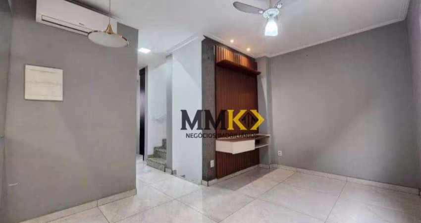 Village com 2 dormitórios, 130 m² - venda por R$ 542.000,00 ou aluguel por R$ 4.069,00/mês - Estuário - Santos/SP
