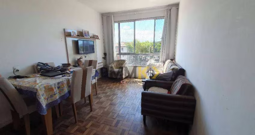 Apartamento com 2 dormitórios à venda, 79 m² no aparecida - santos/sp