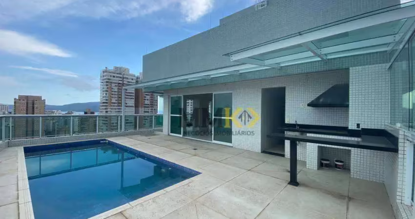 Cobertura com 3 dormitórios à venda, 289 m² no Gonzaga - Santos/SP