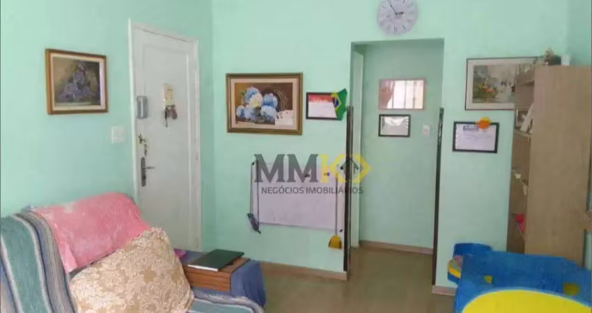 Apartamento com 2 dormitórios à venda, 72 m² na vila mathias - santos/sp