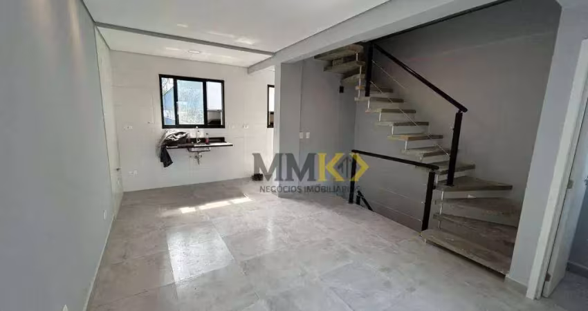 Sobrado com 2 dormitórios para alugar, 116 m² por r$ 5.000,02/mês - marapé - santos/sp