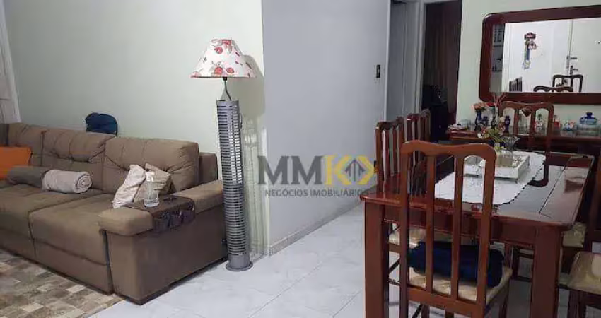 Apartamento com 2 dormitórios para alugar no boqueirão - santos/sp