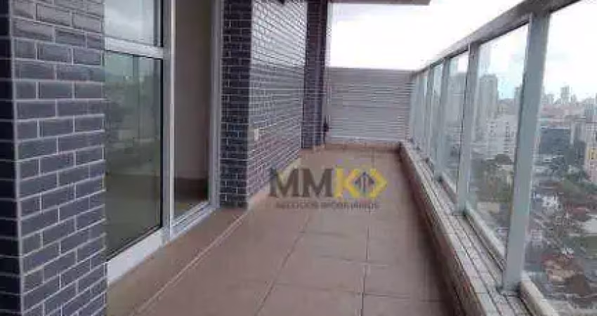 Apartamento com 2 dormitórios para alugar, 54 m² na vila matias - santos/sp