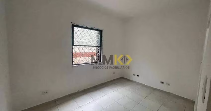 Apartamento com 2 dormitórios para alugar, 80 m² no boqueirão - santos/sp