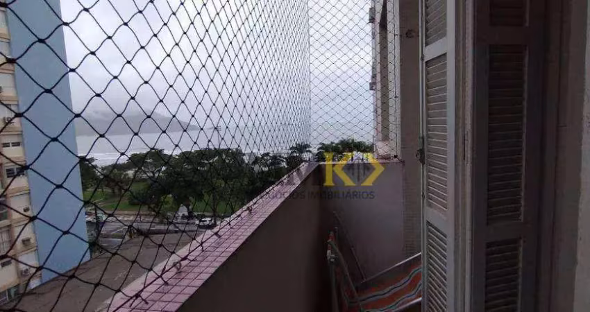 Apartamento com 2 dormitórios para alugar, 75 m² por r$ 3.000,02/mês - embaré - santos/sp