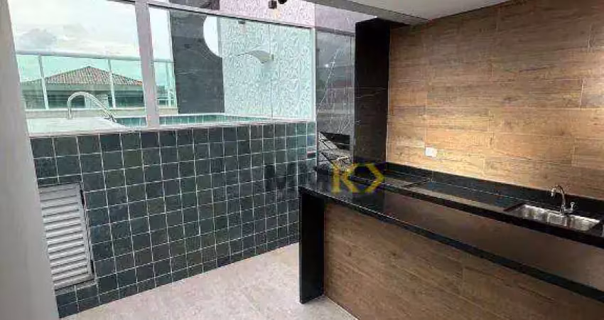Sobrado com 3 dormitórios à venda, 200 m² por r$ 1.600.000,00 - boqueirão - santos/sp