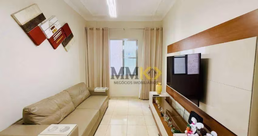Apartamento à venda, 59 m² por r$ 385.000,00 - boqueirão - santos/sp