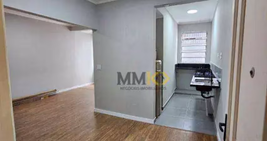Studio com 1 dormitório à venda, 38 m² por r$ 256.000,00 - centro - são vicente/sp