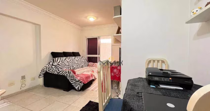 Apartamento garden com 3 dormitórios e terraço com churrasqueira, piscina e canil - gonzaga - santos/sp