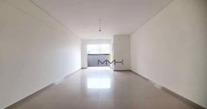 Sala para alugar, 45 m² no encruzilhada - santos/sp