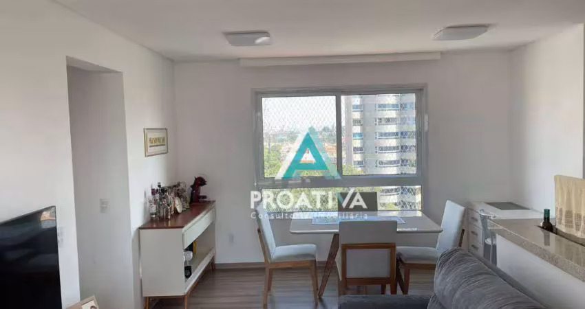 Apartamento com 2 dormitórios à venda, 70 m² - jardim - santo andré/sp