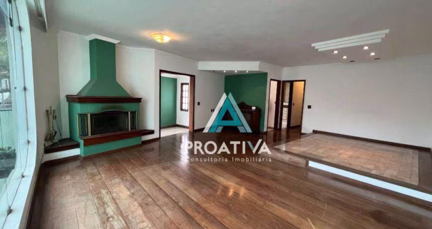 Casa com 3 dormitórios, 348 m² - venda por R$ 1.700.000,00 ou aluguel por R$ 7.901,54/mês - Centro - Santo André/SP