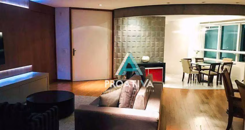 Apartamento com 3 dormitórios à venda, 205 m² por r$ 2.150.000,08 - jardim - santo andré/sp