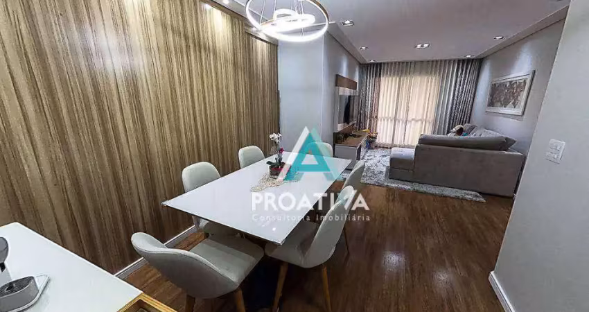 Apartamento com 3 dormitórios à venda, 97 m² por r$ 957.446,80 - centro - santo andré/sp