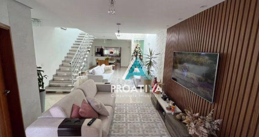 Sobrado à venda, 205 m² por R$ 1.385.000,08 - Vila Floresta - Santo André/SP