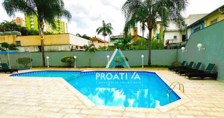 Apartamento à venda, 96 m² por R$ 770.000,00 - Campestre - Santo André/SP