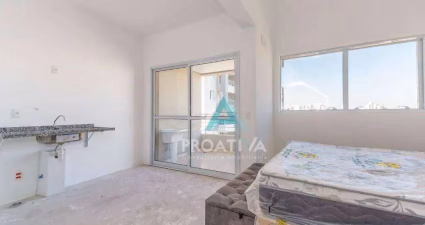 Studio com 1 dormitório à venda, 40 m² por r$ 433.000,00 - jardim do mar - são bernardo do campo/sp