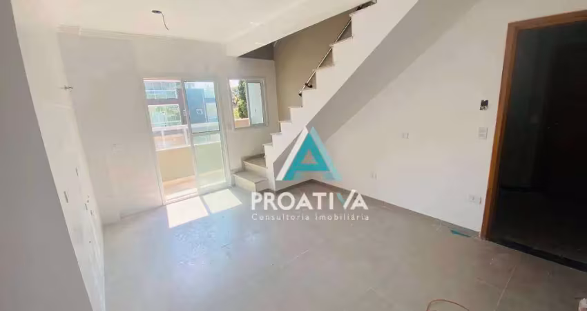 Cobertura com 2 dormitórios à venda, 108 m²  - silveira - santo andré/sp