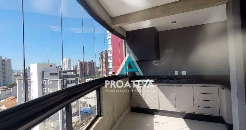 Apartamento com 2 dormitórios à venda, 88 m² - jardim - santo andré/sp