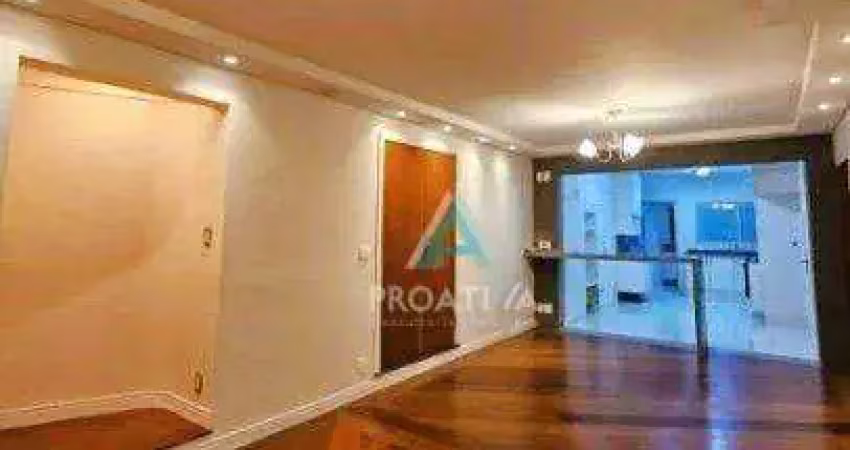 Apartamento com 3 dormitórios à venda, 145 m² por r$ 760.000,00 - vila valparaíso - santo andré/sp