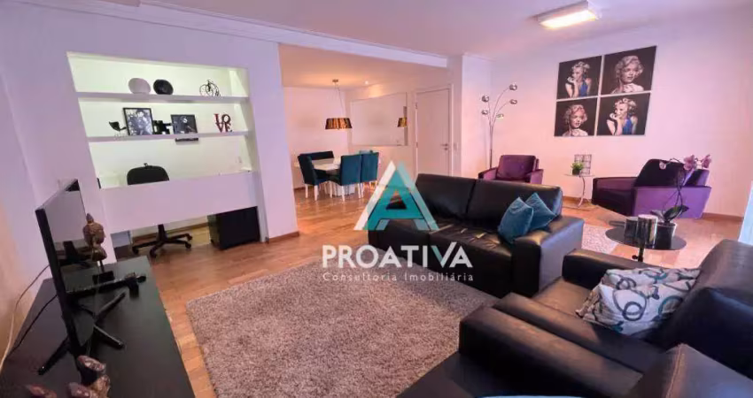 Apartamento com 3 dormitórios à venda, 130 m² por r$ 1.280.000,00 - campestre - santo andré/sp