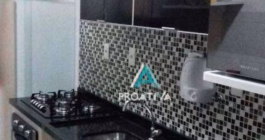 Apartamento com 2 dormitórios à venda, 51 m² - Jardim Santo André - Santo André/SP