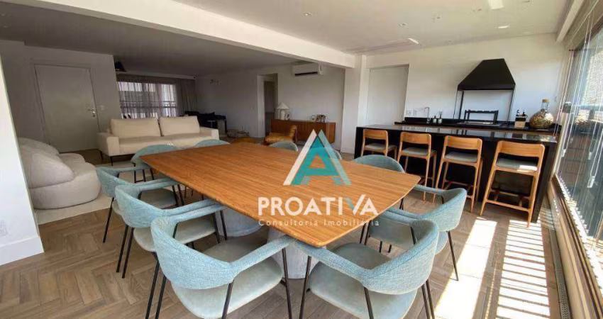Apartamento com 3 dormitórios à venda, 227 m² por R$ 3.850.000,00 - Vila Gilda - Santo André/SP
