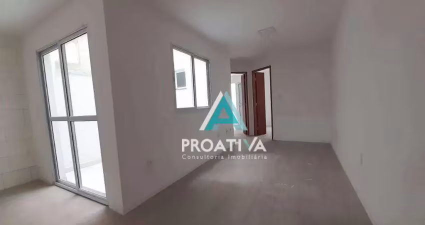 Apartamento com 2 dormitórios à venda, 38 m² por r$ 350.000,07 - parque das nações - santo andré/sp
