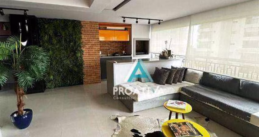 Apartamento com 3 dormitórios à venda, 177 m² por R$ 2.640.000,00 - Campestre - Santo André/SP