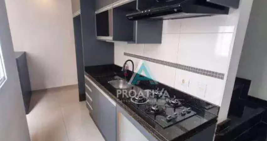 Cobertura com 2 dormitórios à venda, 88 m²  - jardim utinga - santo andré/sp