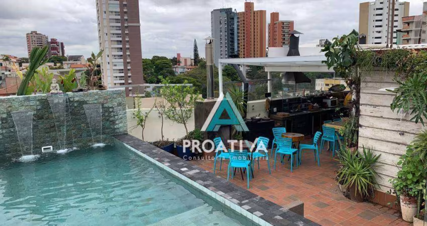 Cobertura com 4 dormitórios à venda, 370 m² - Vila Bastos - Santo André/SP