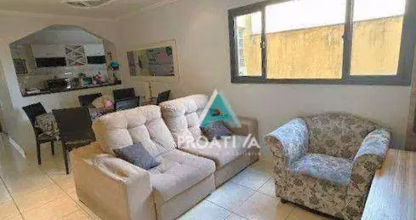 Apartamento com 3 dormitórios à venda, 107 m² por R$ 520.000,00 - Vila Camilópolis - Santo André/SP