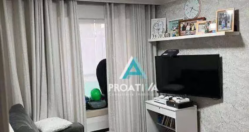 Apartamento com 2 dormitórios à venda, 50 m² por r$ 360.000,00 - vila são pedro - santo andré/sp