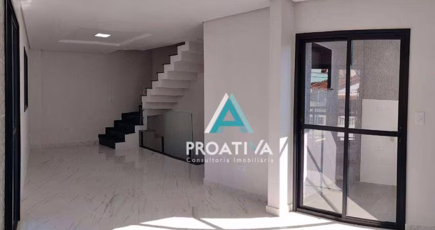 Sobrado com 2 dormitórios à venda, 125 m² - Vila Floresta - Santo André/SP