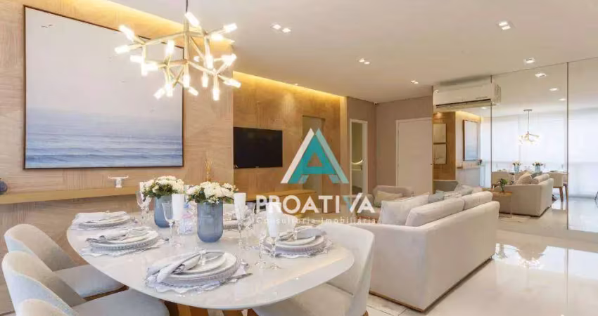 Apartamento com 3 dormitórios à venda, 117 m² - Centro - Santo André/SP