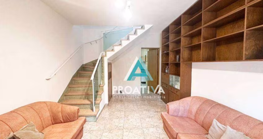 Sobrado com 2 dormitórios, 115 m² - venda ou aluguel  - Jardim - Santo André/SP