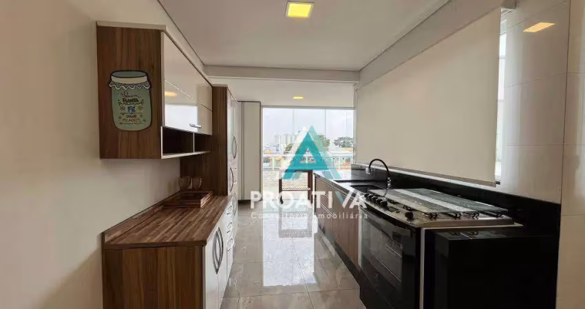 Cobertura com 2 dormitórios à venda, 112 m² por r$ 629.900,00 - vila assunção - santo andré/sp