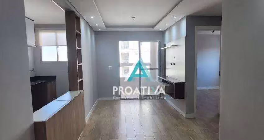 Apartamento com 2 dormitórios, 50 m² - venda por r$ 360.000,00 ou aluguel por r$ 2.526,04/mês - utinga - santo andré/sp
