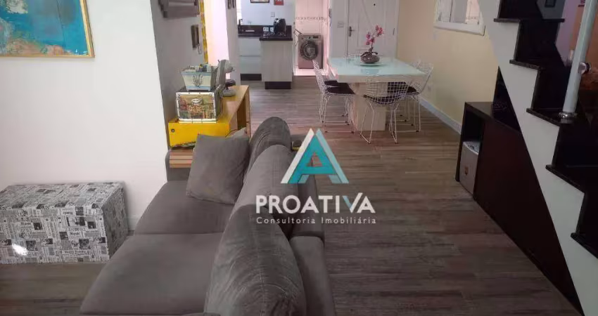 Sobrado à venda, 194 m² por r$ 1.045.000,00 - vila valparaíso - santo andré/sp