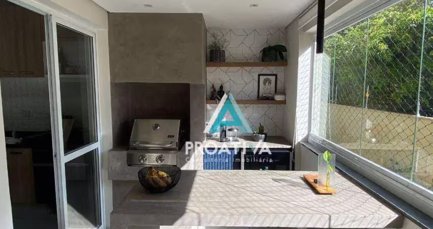 Apartamento à venda, 110 m² por R$ 745.000,05 - Vila Valparaíso - Santo André/SP
