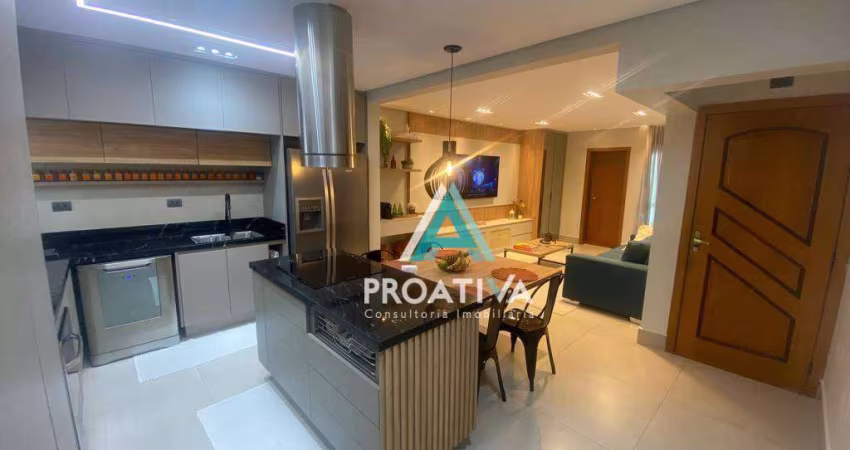 Cobertura à venda, 200 m² por R$ 849.000,09 - Vila Camilópolis - Santo André/SP