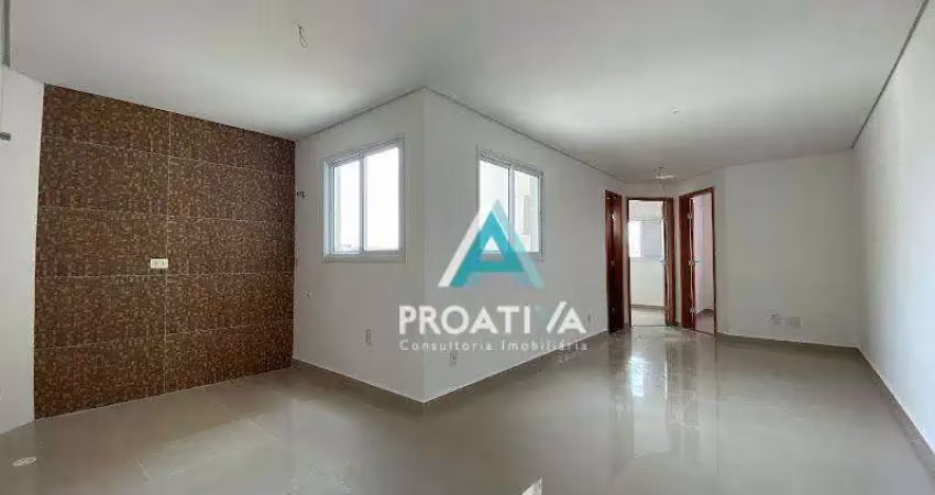 Apartamento com 2 dormitórios para alugar, 42 m² por r$ 2.132,18/mês - santa maria - santo andré/sp