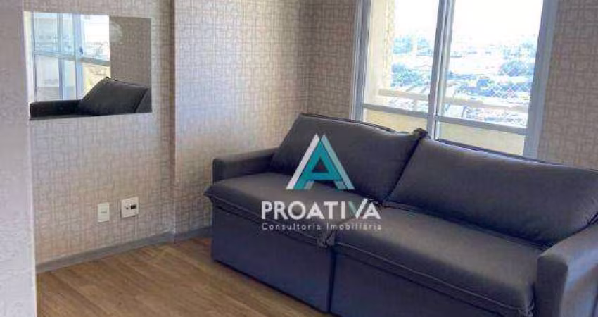 Apartamento com 3 dormitórios para alugar, 114 m² por R$ 5.660,00/mês - Centro - Santo André/SP