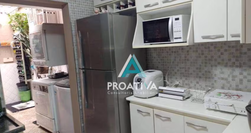 Sobrado com 3 dormitórios à venda, 97 m² por R$ 550.000,00 - Vila Floresta - Santo André/SP