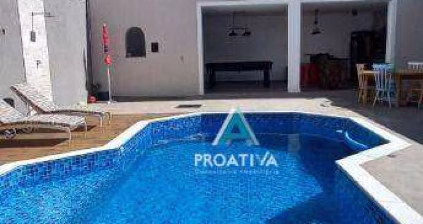 Sobrado com 3 dormitórios à venda, 400 m² - Vila Scarpelli - Santo André/SP