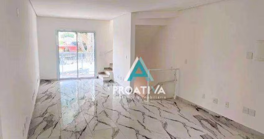 Sobrado com 2 dormitórios à venda, 117 m² - Parque Novo Oratório - Santo André/SP
