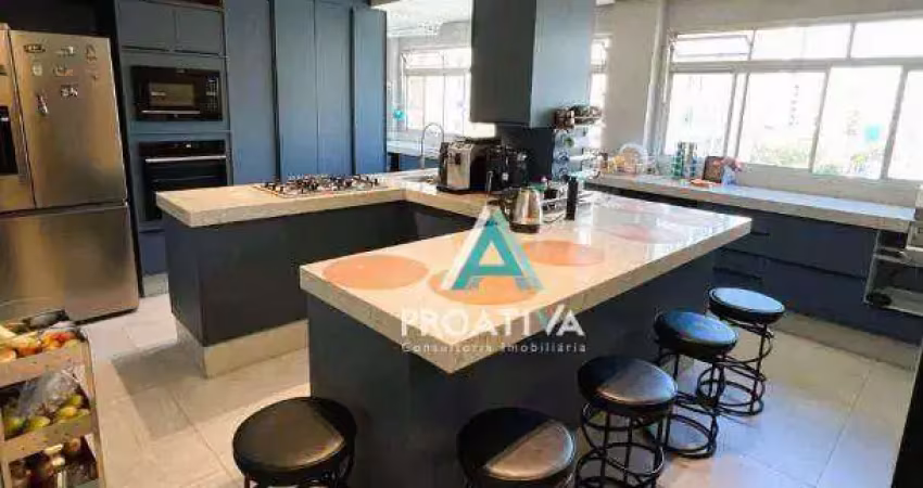 Apartamento com 4 dormitórios à venda, 165 m² por r$ 895.000,08 - centro - santo andré/sp