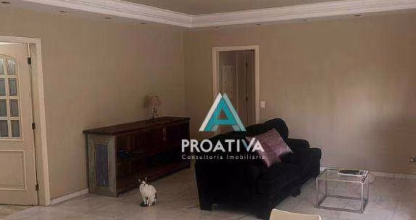 Apartamento com 3 dormitórios, 128 m² - venda ou aluguel - Vila Guiomar - Santo André/SP