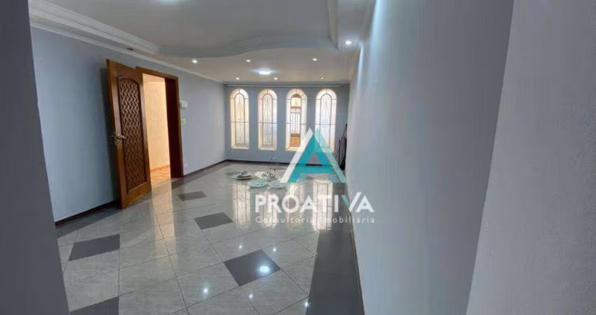 Sobrado com 3 dormitórios à venda, 184 m² - Jardim - Santo André/SP